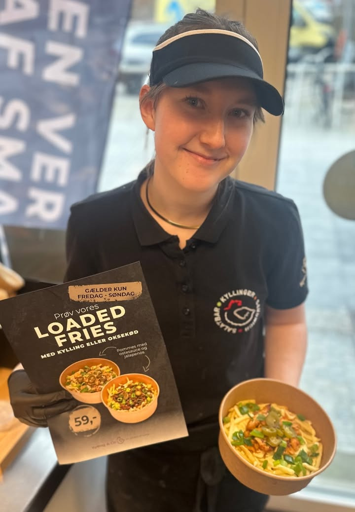 Kylling & Co Holstebro frister med loaded fries hver weekend i februar