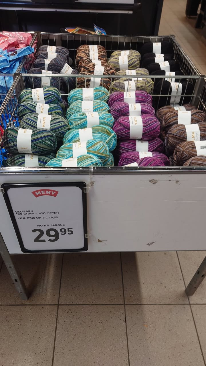 Meny Als præsenterer stort tilbud på uldgarn i uge 7 og 8
