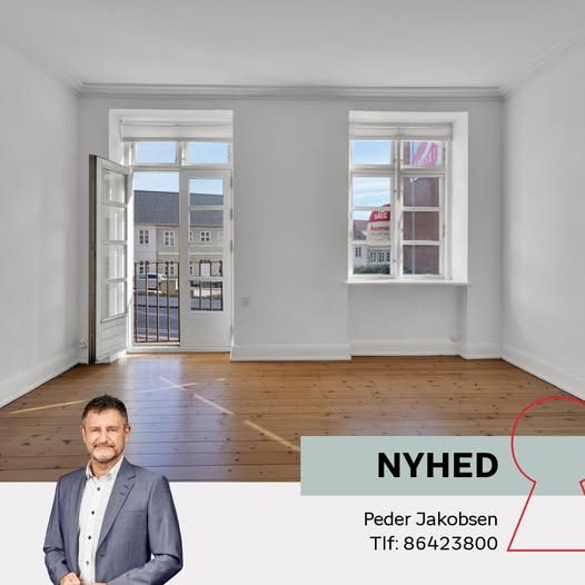 Home Randers & Assentoft præsenterer ny lejlighed tæt på Rådhuspladsen og Randers Banegård