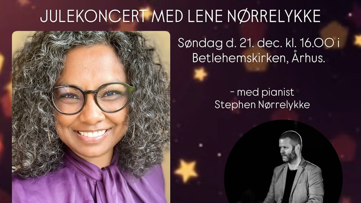 Julekoncert med Lene Nørrelykke i Betlehemskirken