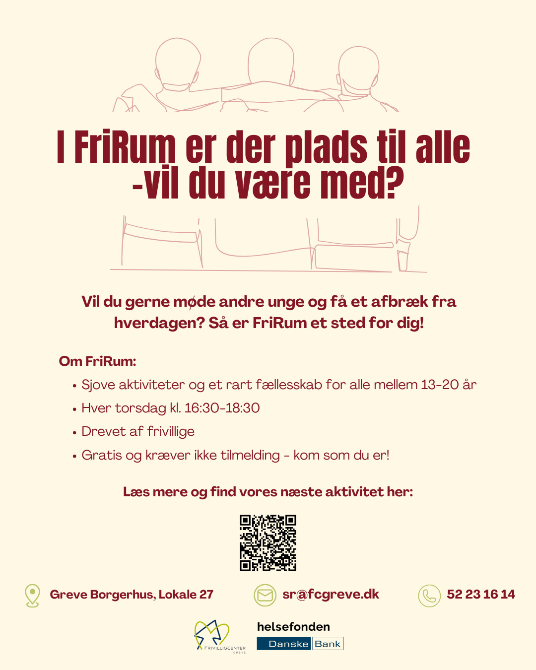 FriRum - For alle unge i Greve