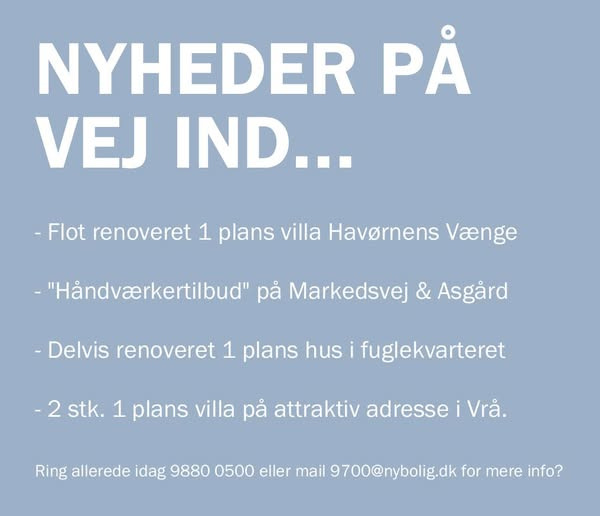 Nybolig Brønderslev & Vrå annoncerer nye boligmuligheder for håndværkere og boligkøbere