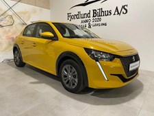 Fjordlund Bilhus fremhæver kvaliteten af brugte biler med Peugeot e-208 i topform