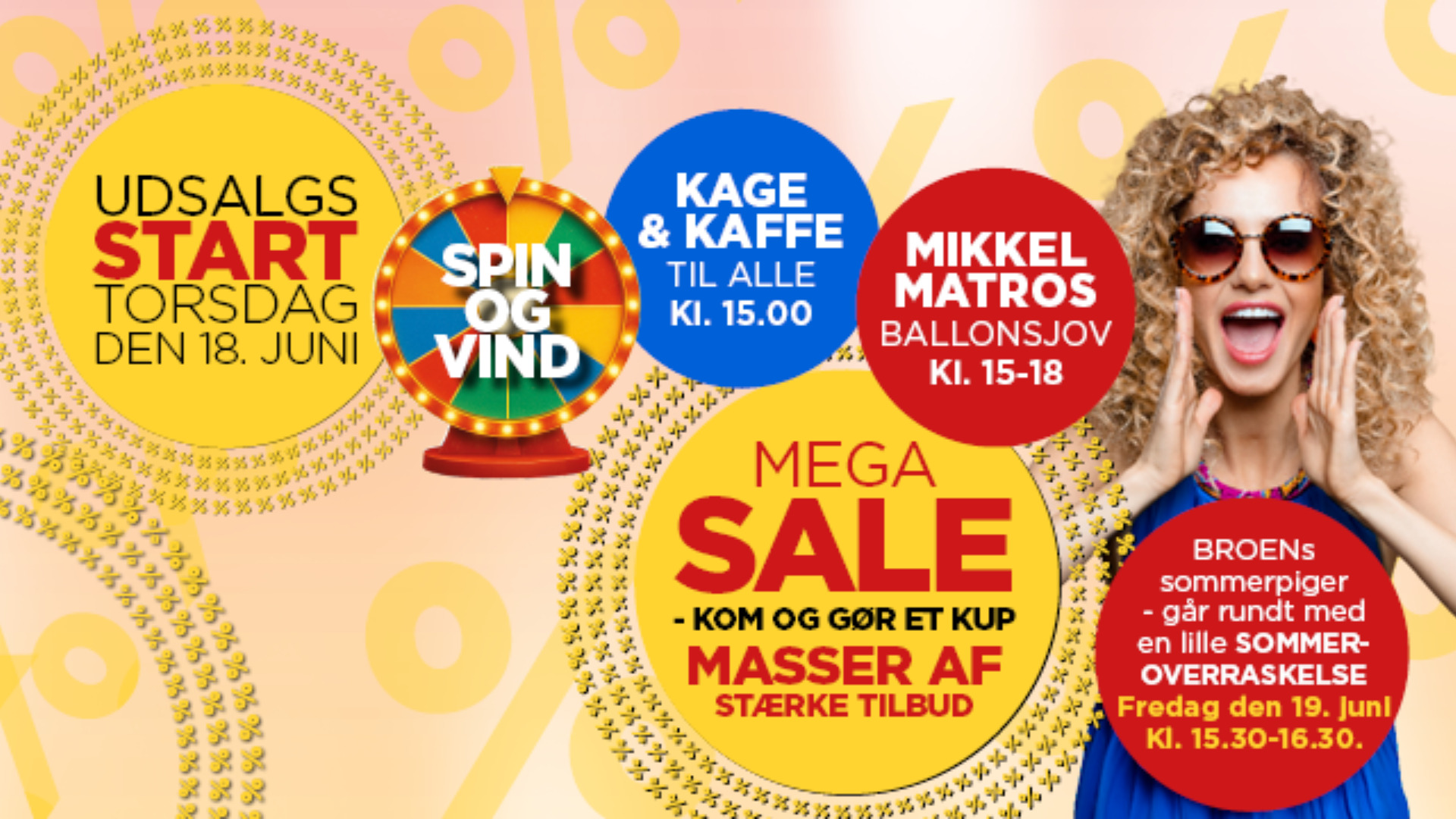 Summer Sale skydes i gang på BROEN med tilbud, aktiviteter og sommerstemning