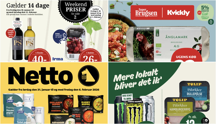 Kohberg brød til kun 10 kr. og Spier PS vin til 40 kr. - Se de mange lokale tilbud