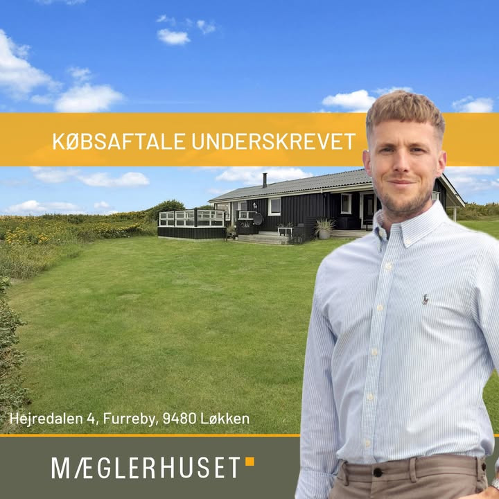 Mæglerhuset Vestkysten I/S har fået underskrevet købsaftale på Hejredalen 4