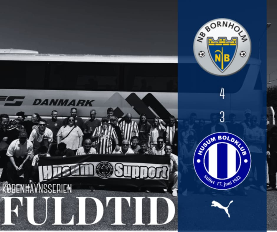 Husum Bk. Herren pressede NB Bornholm til det yderste