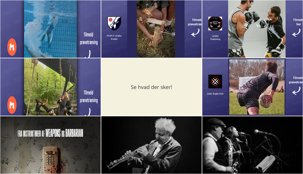 Ugens aktiviteter i Kongens Lyngby: Udspring, jazzmusik og meget mere