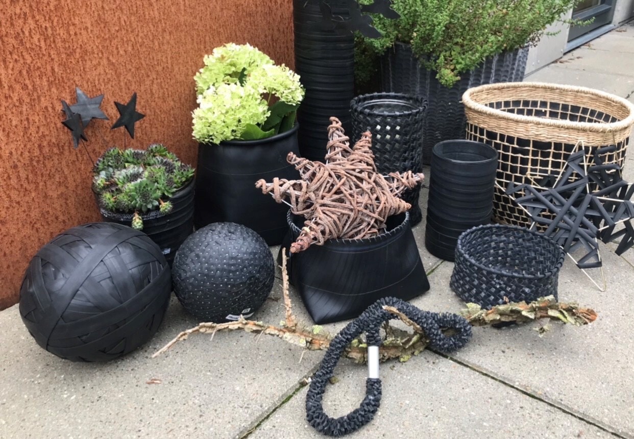 Mendel Design laver fine designs af genbrugsmaterialer 