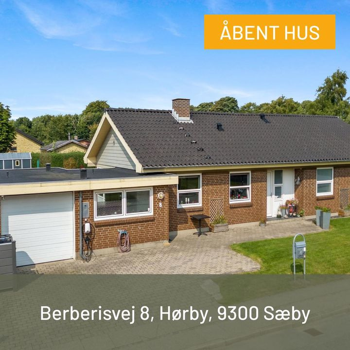 Åbent hus hos Mæglerhuset Sæby på søndag: Tilmelding nødvendig