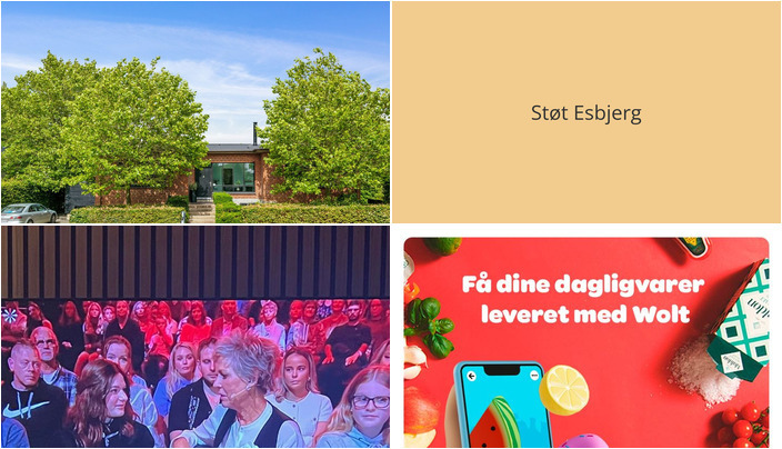 Nyt fra ROSENGREEN, RealMæglerne Esbjerg og MENY HJERTING