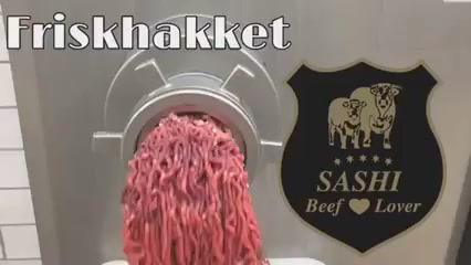 Meny Hjerting med ja tak tilbud på Sashi oksekød til 79,95 kr. pr. kg