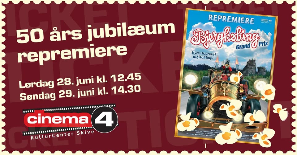 Fejr 50-års jubilæet for Bjergkøbing Grand Prix i Skive!