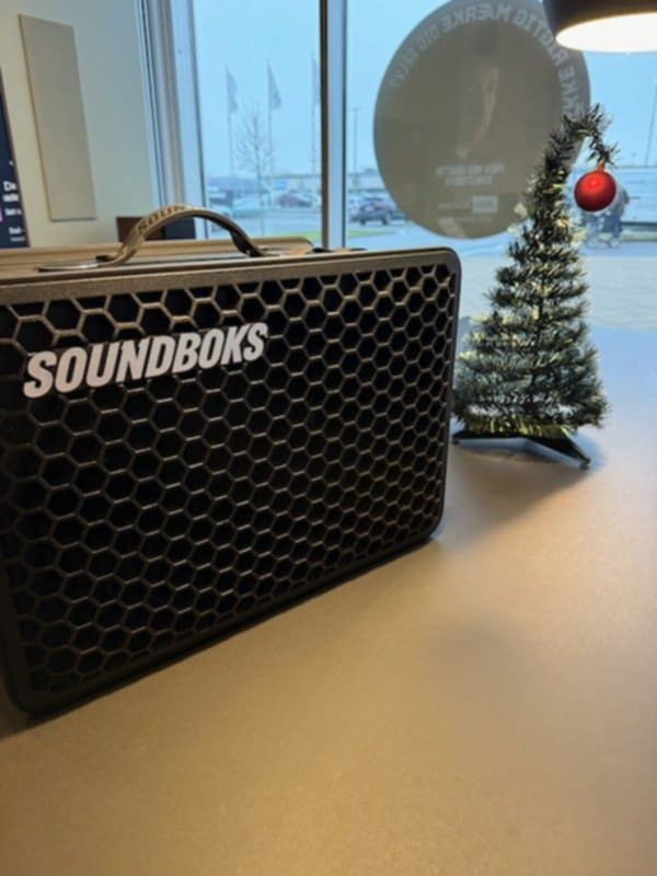 Meny Klarup afslutter bonkonkurrence med chance for at vinde en Soundboks Go