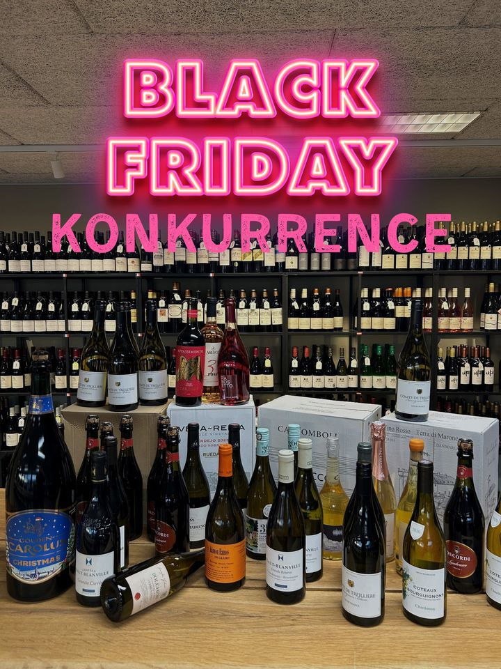 Fredericia Vinhandel lancerer Black Week konkurrence med vinpræmie til over 5.000 kr.