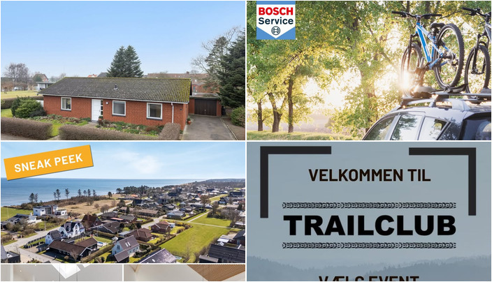 Nyt fra Sæby cykler, AUTO TEKNIK A/S, Mæglerhuset Sæby og 1 anden