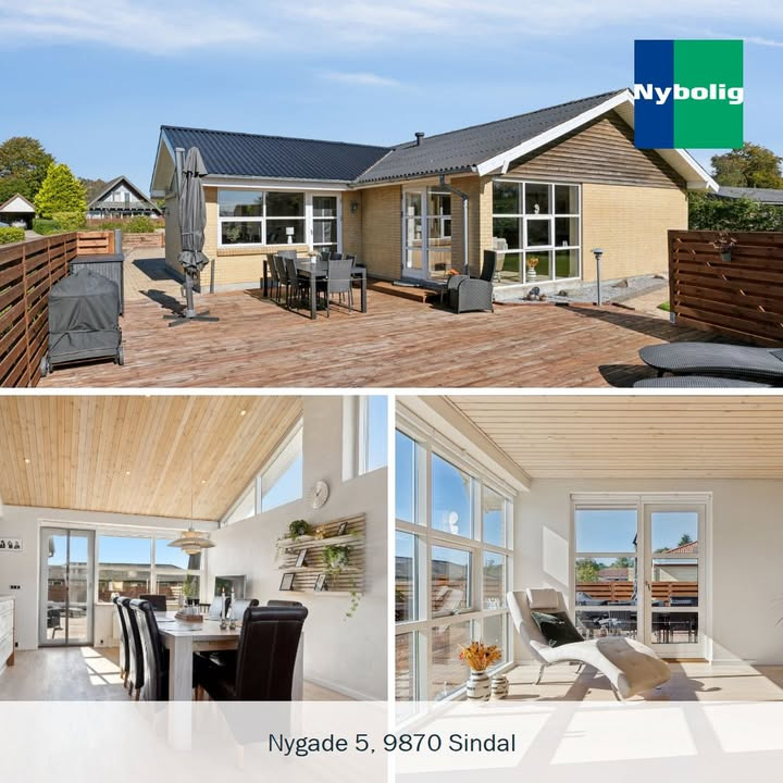 Moderne villa i Sindal til salg hos Nybolig Hjørring v/Morten Hove