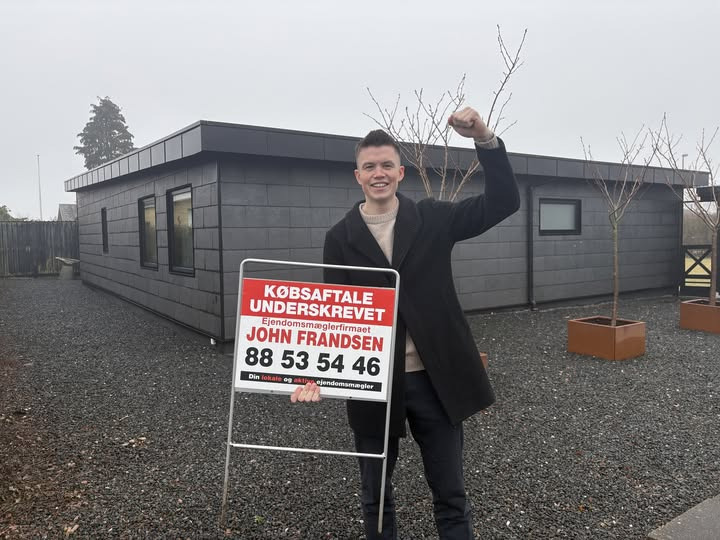 John Frandsen Herning annoncerer salg af Højager 5