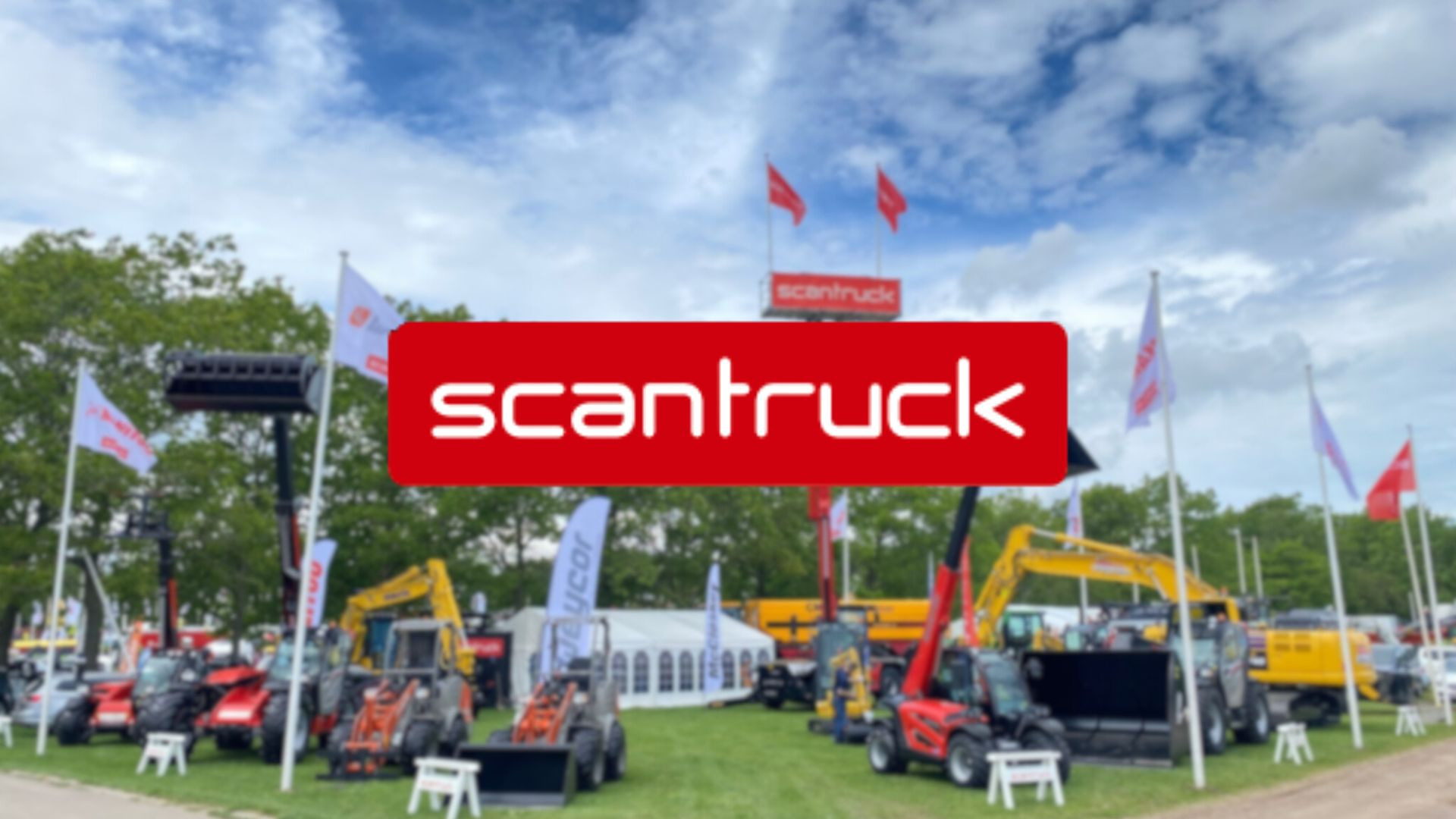 Oplev Scantrucks maskinnyheder på kommende dyrskuer