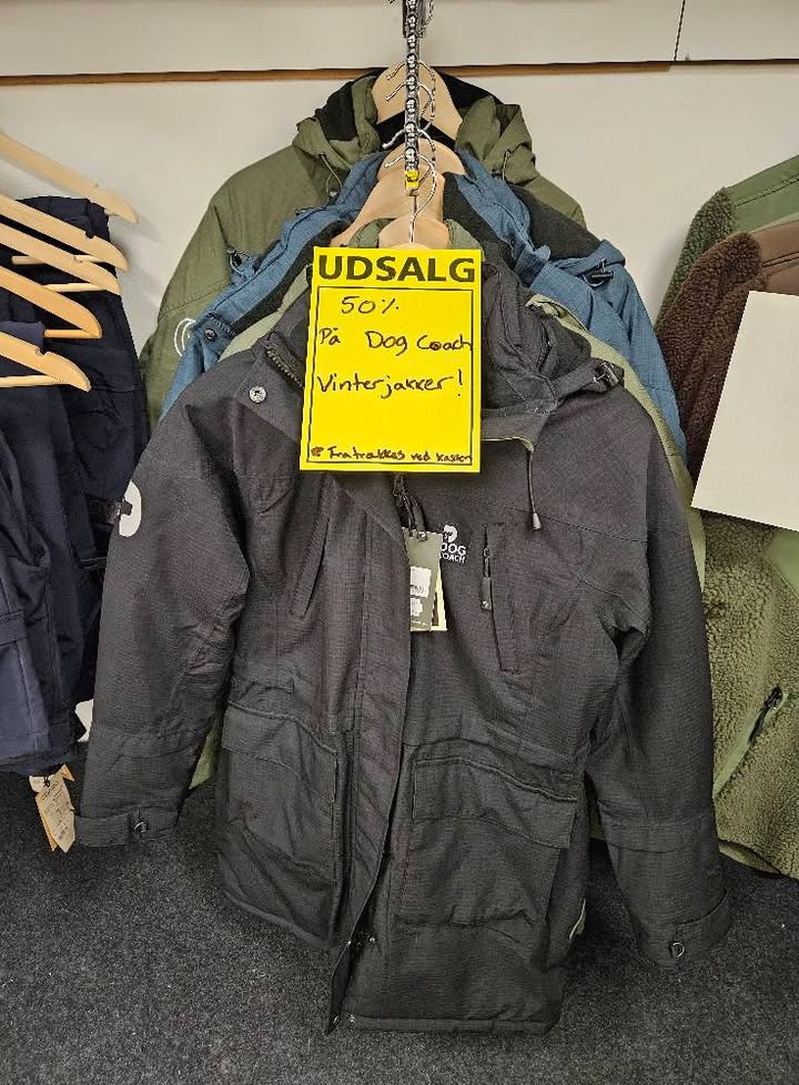 Camillas Dyrecenter: Spar 50% på de sidste Dog Coach vinterjakker og Back On Track til 200 kr. pr. dækken!