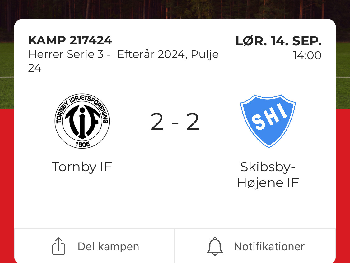 Tornby IF imponerede på hjemmebane mod Skibsby-Højene IF