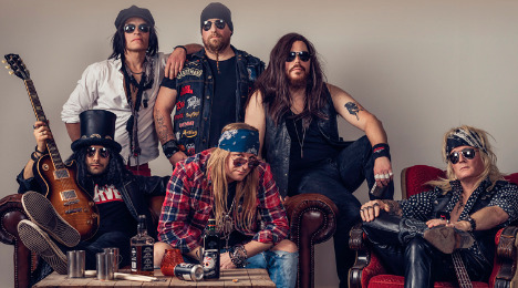 Hyldest til Guns N' Roses i Odense