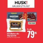 Nye HUSK!-priser hos Min Købmand: Spar på Faxe Kondi, Pepsi Max og GØL-grillpølser i juli