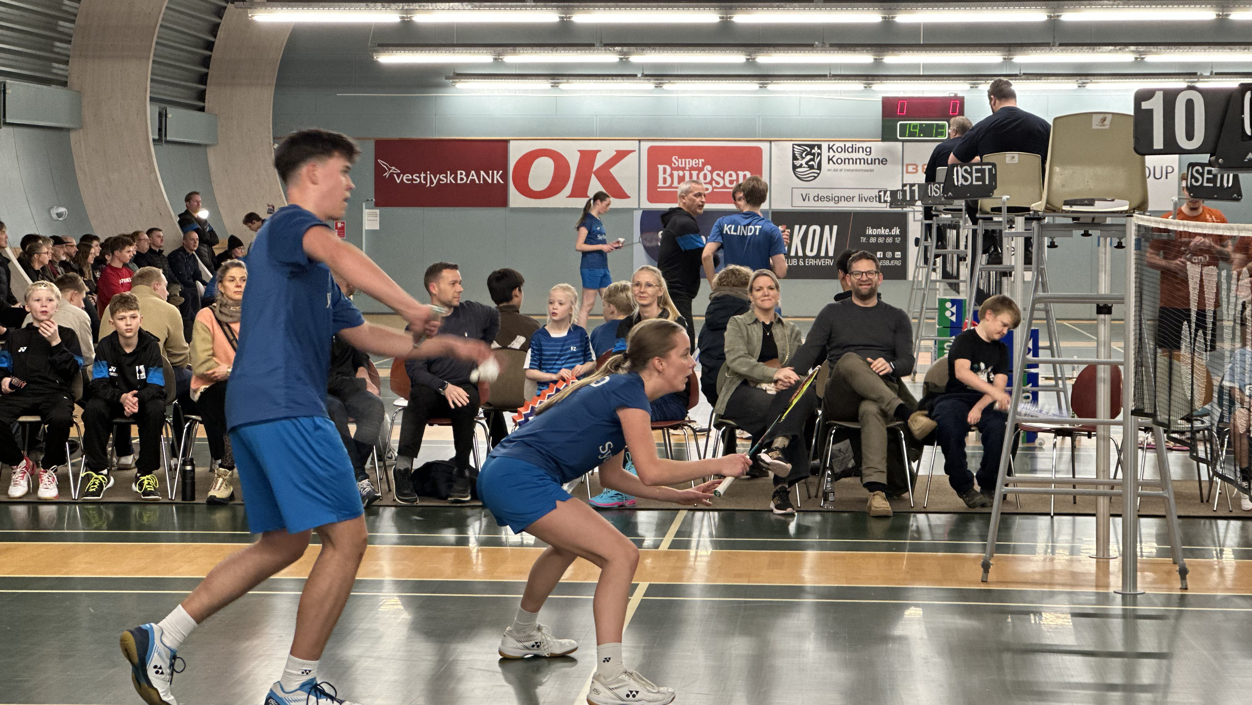 Weekend med skæbnekampe hos Kolding Badmintonklub