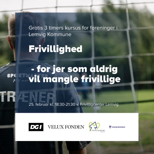 Styrk din forening: Gratis kursusrække i Lemvig