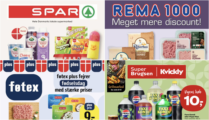 Arla koldskål til 16 kr. og hakket kød til 29 kr. - se de lokale tilbud