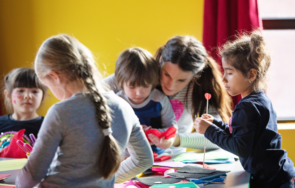 Forårsaktiviteter for børn på Viby Bibliotek