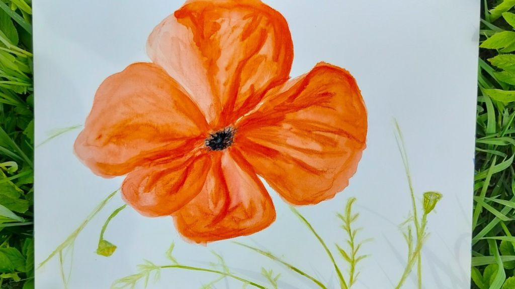 Sommer-akvarel i Flyvsand: Kreativitet for børn i naturens skød