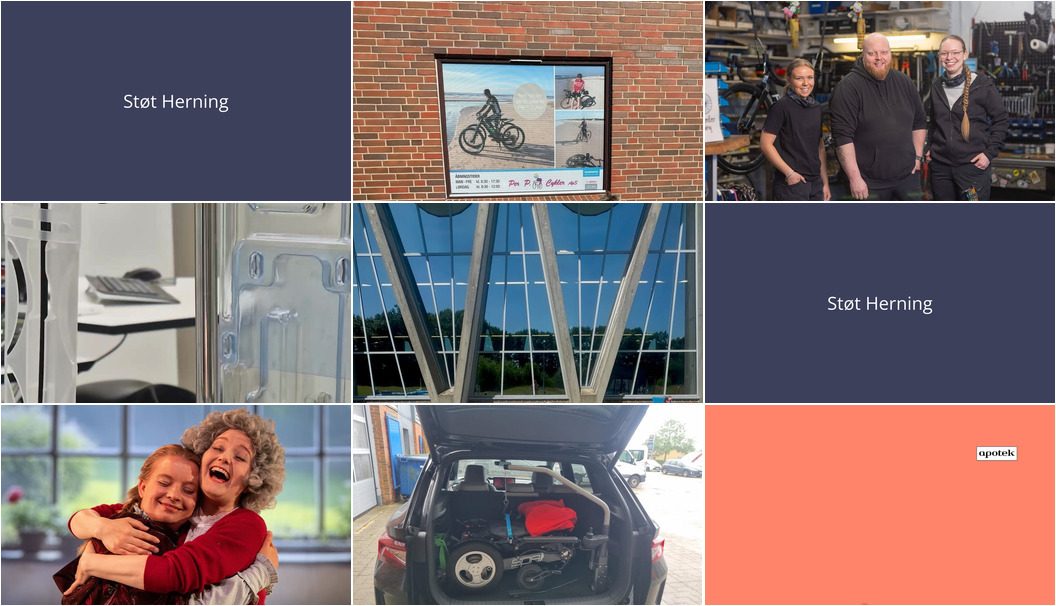 Nyt fra Cykelcenter Herning, AutoFit A/S, Per P. Cykler og 4 andre