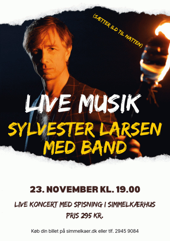 Sylvester Larsen bringer musikglæde til Simmelkærhus