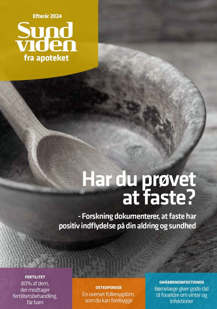 Nyt Sund Viden magasin ude nu: Læs om fertilitet, osteoporose og mere hos Ikast Apotek