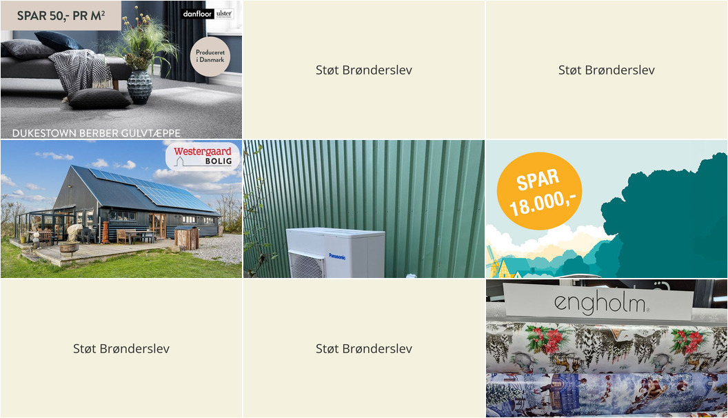 Nyt fra Brønderslev Caravan & Trailer Center , Toldbod El- & Klimateknik ApS, WESTERGAARD BOLIG og 2 andre