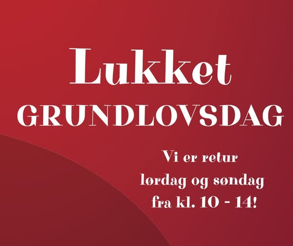 Skousen Risskov holder lukket på grundlovsdag