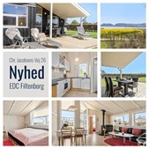 Fantastisk fritidshus ved Flovt Strand tilbyder hurtig overtagelse for sommernydelse