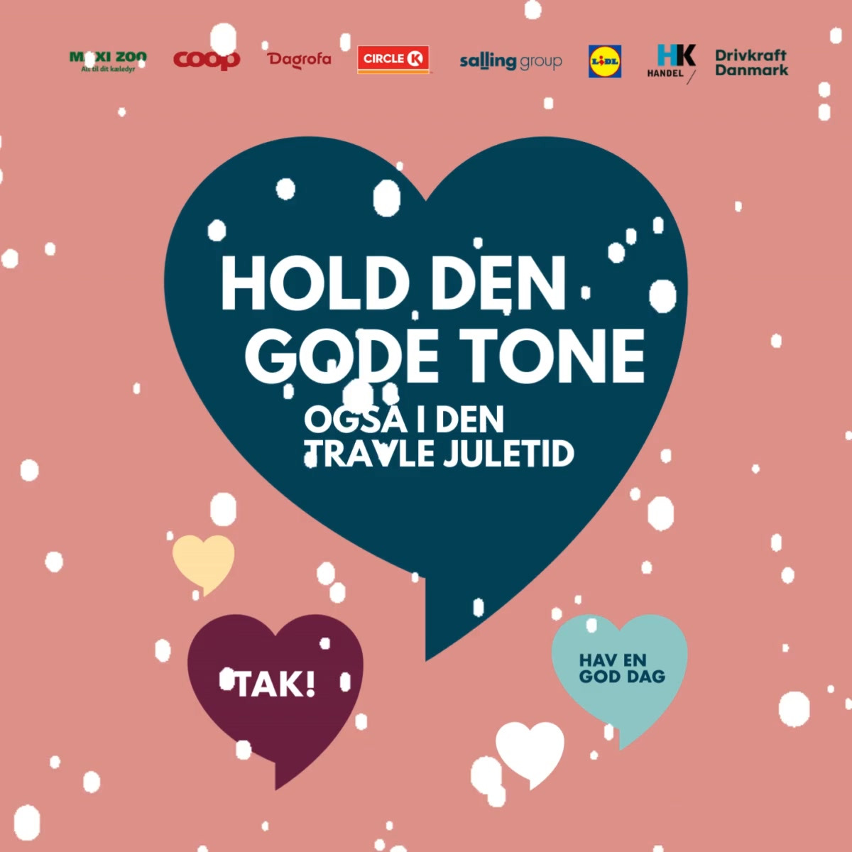 Min Købmand, Nim opfordrer til venlig omgangstone i juleperioden