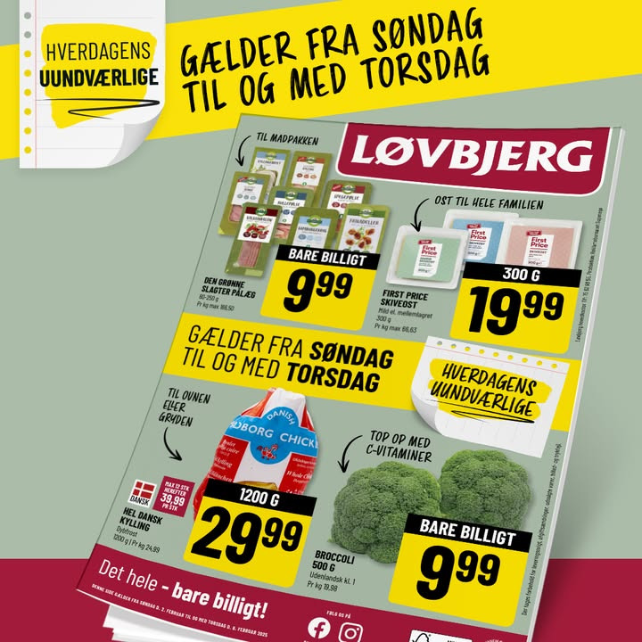 Løvbjerg Frederikshavn tilbyder uundværlige hverdagsvarer til fantastiske priser