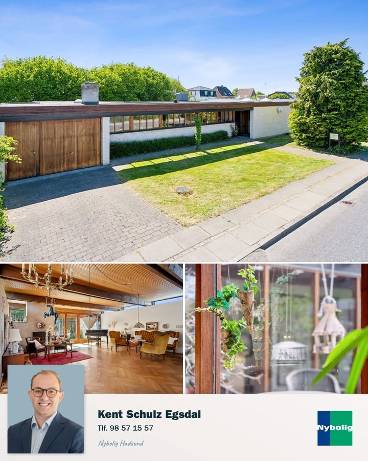 Nybolig Hadsund præsenterer charmerende villa på Skovvej med nærhed til fjord og byliv