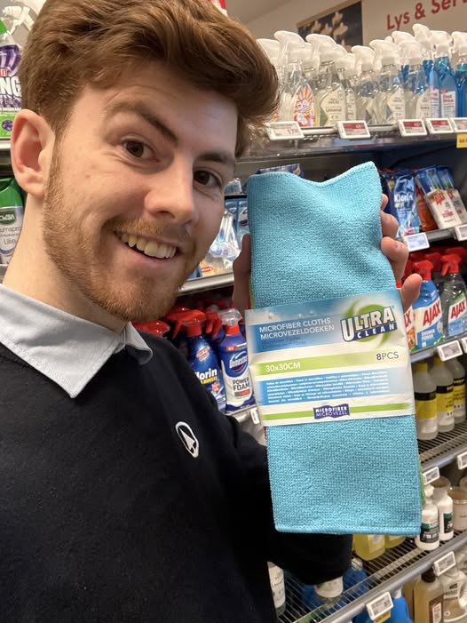 Spar Valsgård tilbyder mikrofiberklude til ja tak-pris