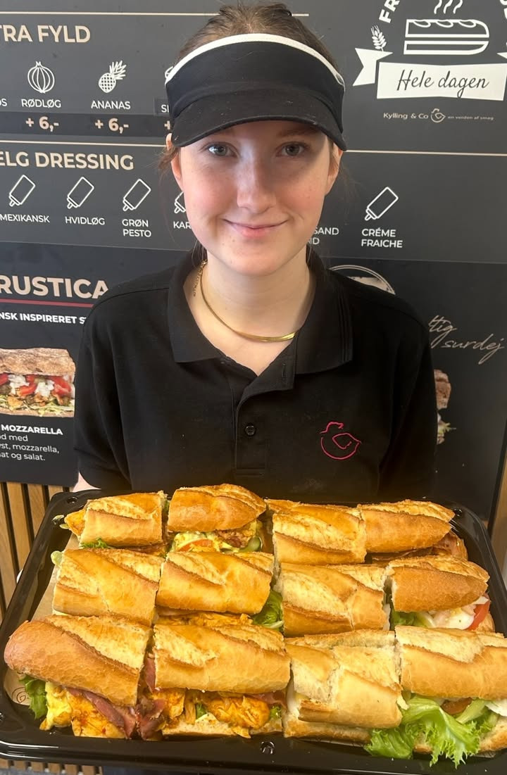 Kylling & Co Holstebro tilbyder nemme sandwichpakker til din næste fest