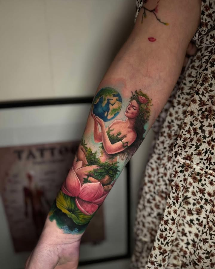 Hos Din Tatovør hylder farverne med artist Andrej i Randers