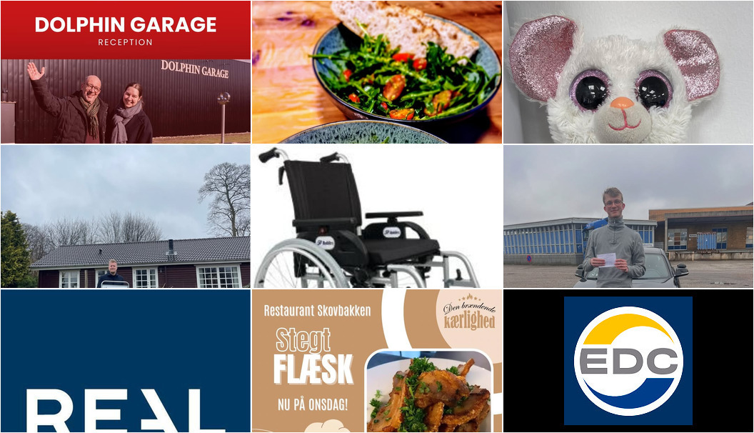 Nyt fra Den Brændende Kærlighed, Hjemmeoptik v/Peter F Nielsen, LOKALBOLIG SILKEBORG og 8 andre