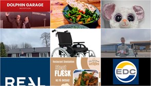 Nyt fra Den Brændende Kærlighed, Hjemmeoptik v/Peter F Nielsen, LOKALBOLIG SILKEBORG og 8 andre