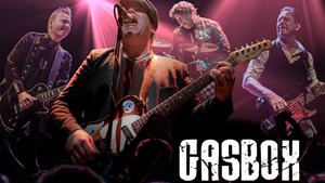 Hyldest til Kim Larsen med Gasbox på Skævinge Kro