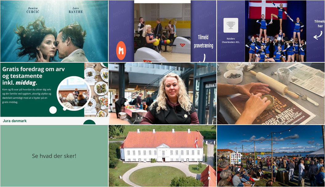 Randers byder på kulturelle og sociale oplevelser den kommende uge
