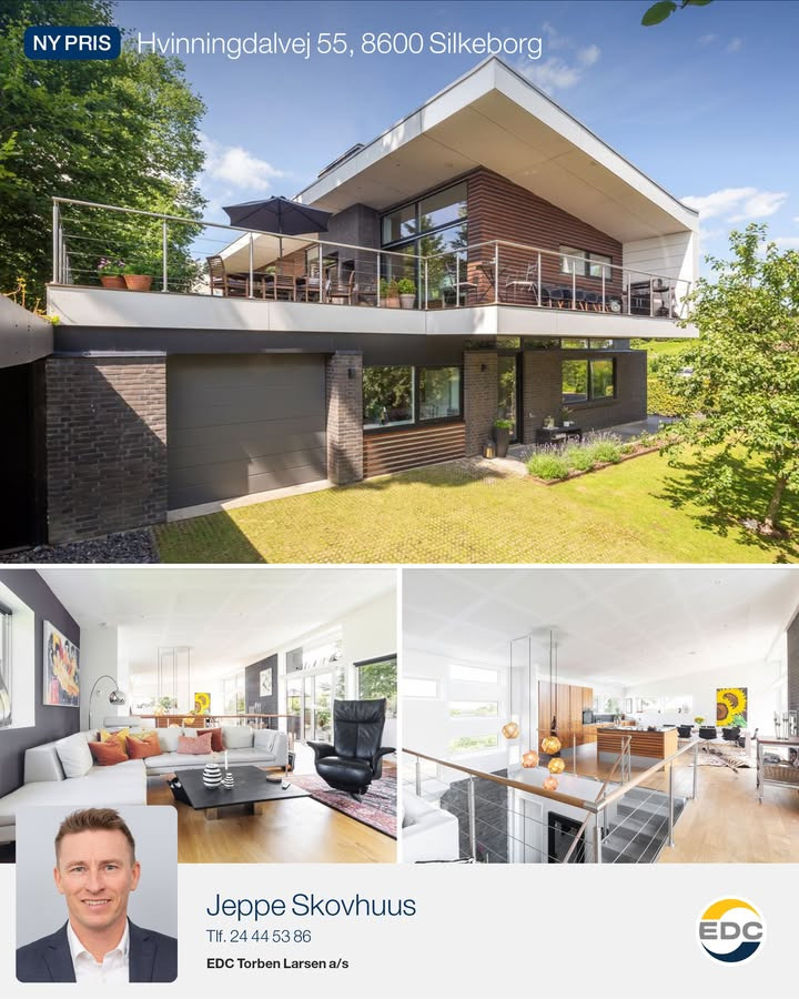 Ny pris på fantastisk villa fra EDC Torben Larsen i Silkeborg