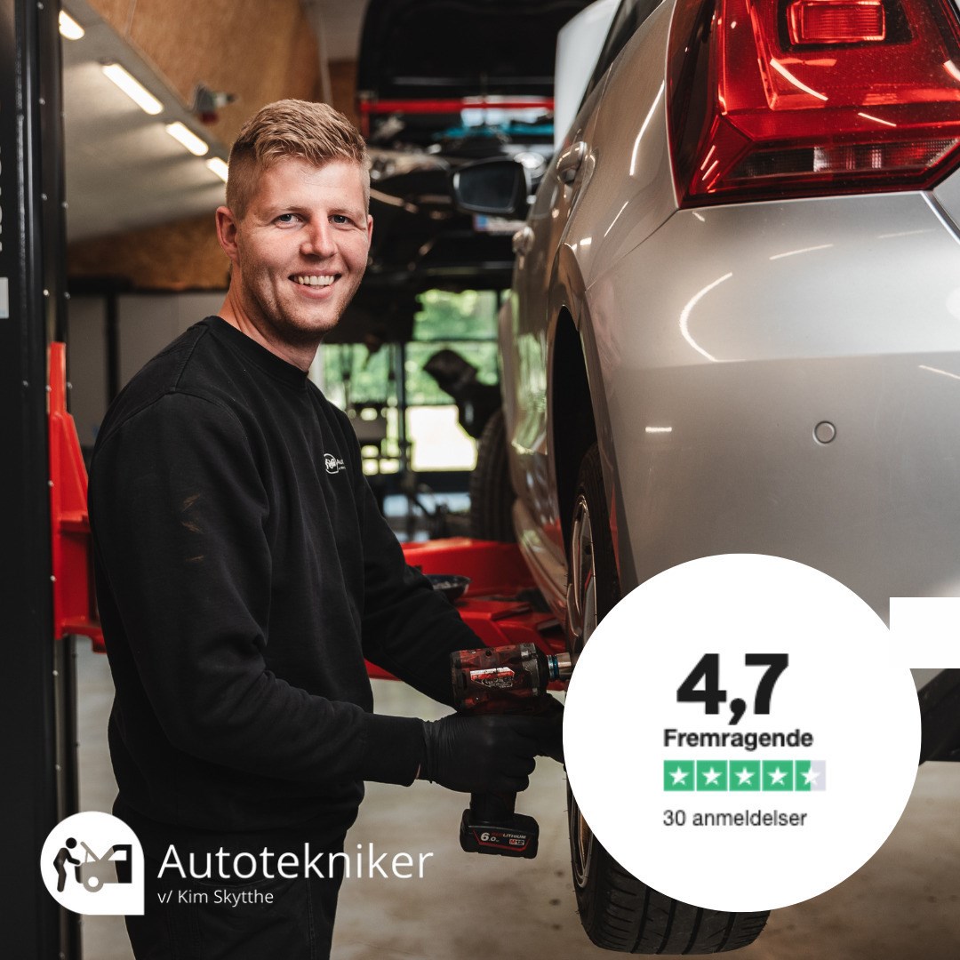 Autotekniker Kim Skytthe